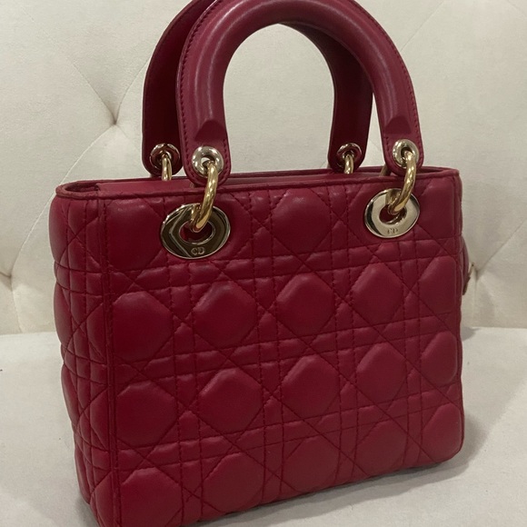 Lady Dior Small Bag with pins Strap - Picture 6 of 11